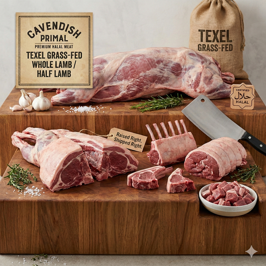 Texel Grass-Fed Whole Lamb / Half Lamb